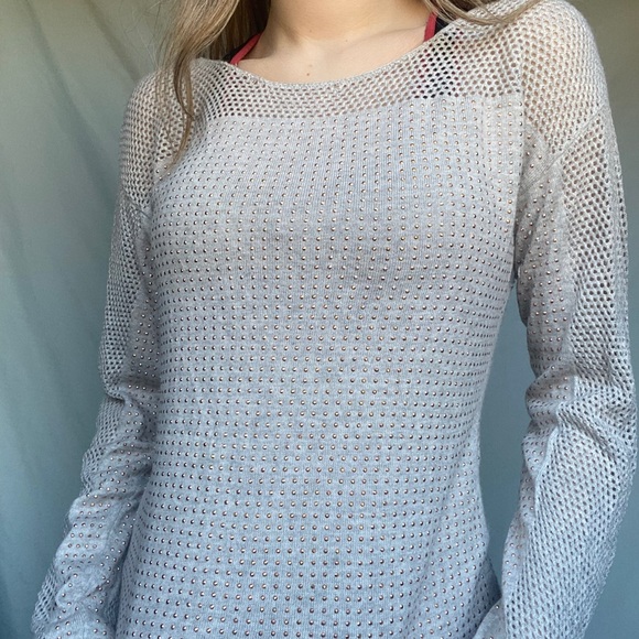 BDB Large Longsleeve Bedazzled Top - Picture 4 of 10